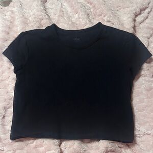 Black alo tee